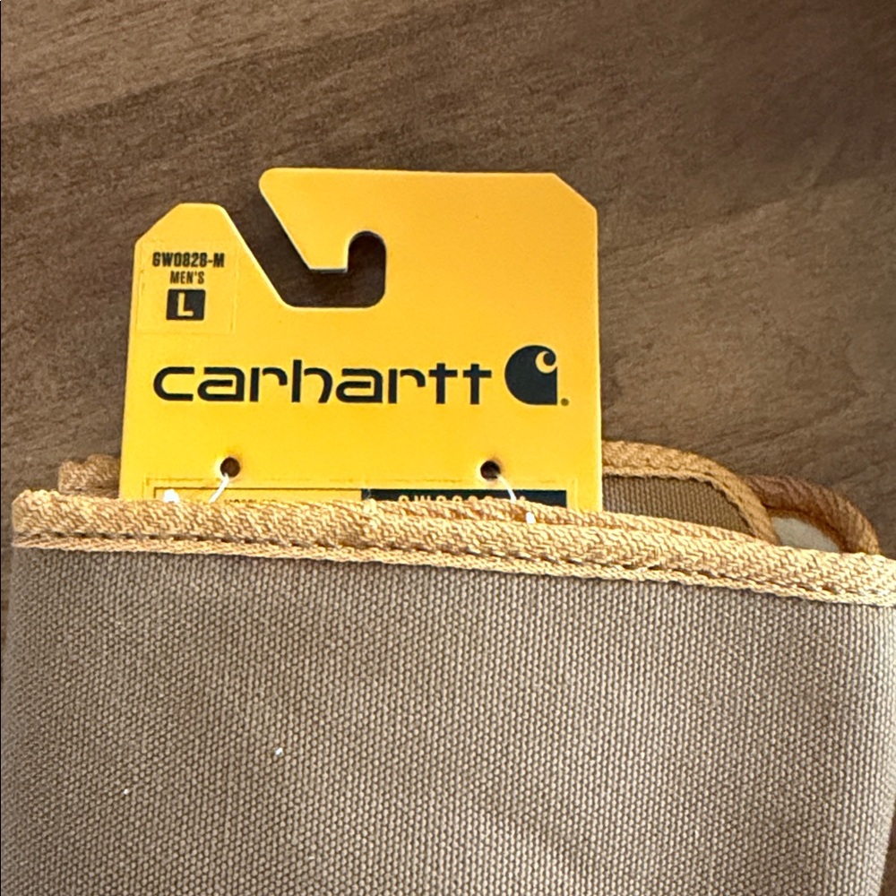 Carhartt Men's Insulated Safety Cuff Glove Tan and Brown - Picture 5 of 7